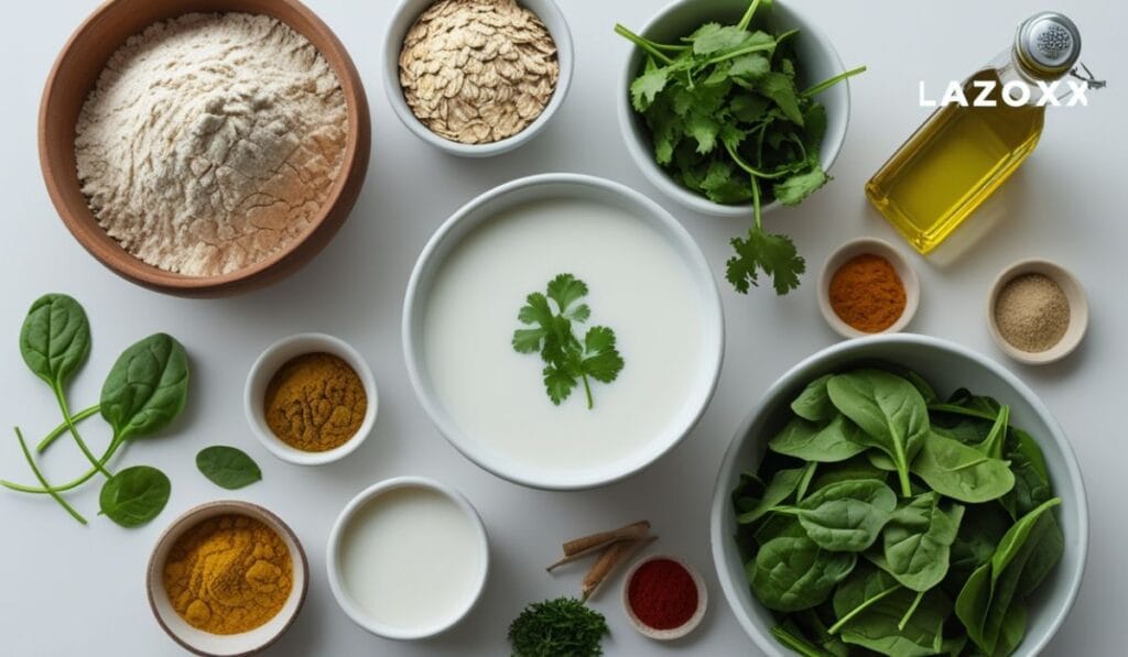 vegan paratha ingredients